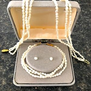 Saltwater mini pearls